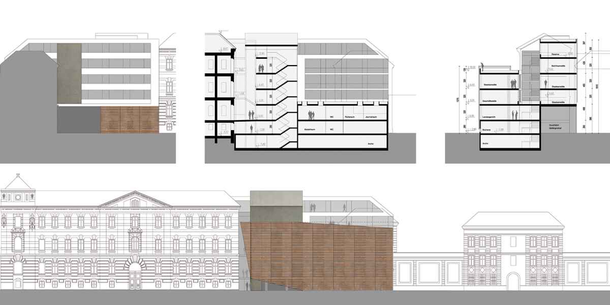 Wettbewerb Erweiterung Gerichtsgebäude St. Pölten