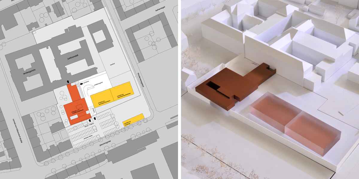 Wettbewerb Eingangs- und Verwaltungsgebäude Justizanstalt Graz-Jakomini
